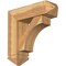 Ekena Millwork Westlake Arts and Crafts Rough Sawn Bracket w/ Offset Brace, Western Red Cedar, 8"W x 26"D x 26"H BKT0806X26X26WTL03RWR - alternate 1
